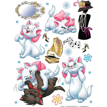 Samolepící dekorace Samolepka na zeď Kočky 65x85cm DK 1708