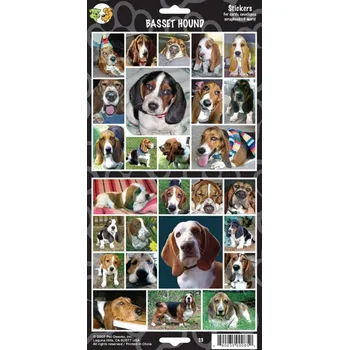 samolepka James & Steel,Samolepky baset