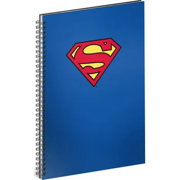 Blok Presco Group Blok Superman Blue A4 60 listů linkovaný