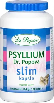 Přírodní produkt Dr. Popov Psyllium Slim 120 cps.