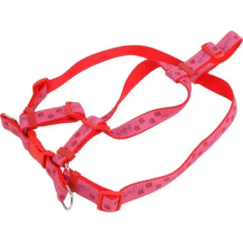 Postroj pro psa O´LALA PETS,Kšíry TLAPKY 20 mm x 44-72 cm růžová