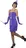 Smiffys Charleston šaty 30. léta fialové, S