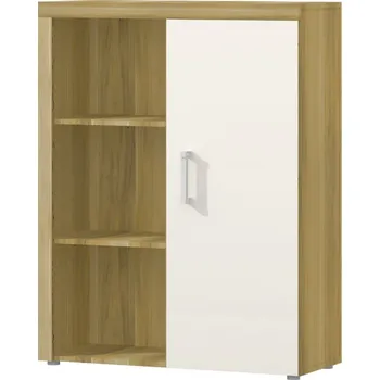 Šatní skříň JUREK Skříňka - SAMBA 3, san marino/krém