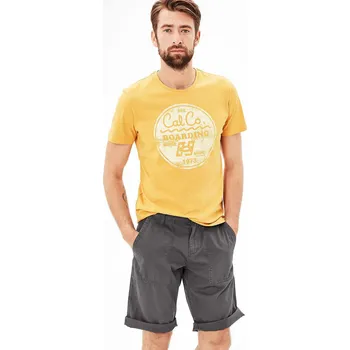 Pánské kraťasy Pánské kraťasy File s.Oliver tmavě šedé Velikost: 30