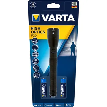 Varta 18811 LED 2 AA 3 W černá