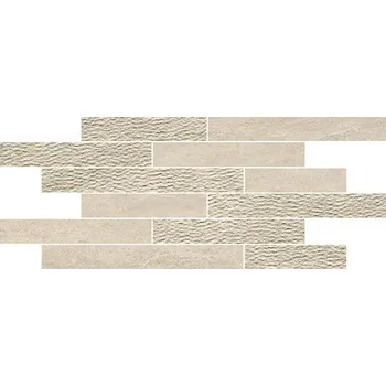 Stavební materiál Norgestone Muretto Mix Taupe - dlaždice mozaika 30x60 béžová NST446N