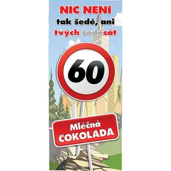 Čokoláda Čokoláda Vše nejlepší 60 - narozeniny