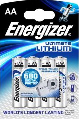 ENERGIZER Ultimate Lithium AA FR6 4ks