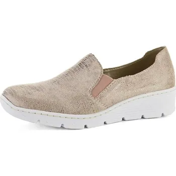 Dámské polobotky Rieker Beige 587B0-62