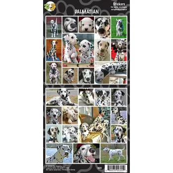 samolepka James & Steel,Samolepky dalmatin