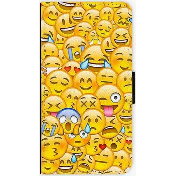Pouzdro na mobilní telefon iSaprio Emoji pro Apple iPhone X flipové