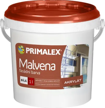 Fasádní barva Primalex Malvena 1 l bílá