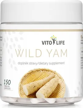 Přírodní produkt VitoLife Wild Yam 100 mg 150 tbl.
