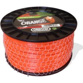 Žací struna 2,4 mm x 261 m - ORANŽOVÁ HVĚZDA 574569