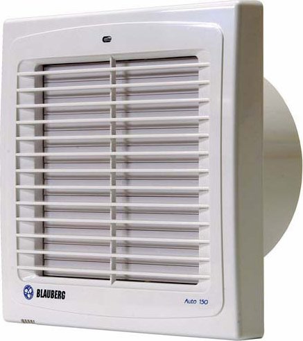 Blauberg Auto 100 axiální ventilátor, automatická žaluzie, kul. ložiska, průměr 100