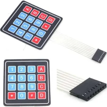 Vývojová deska Membránová klávesnice 4x4 pro jednodeskové počítače