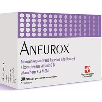 Lék na srdce, cévy a krev Pharmasuisse Aneurox 30 tbl.