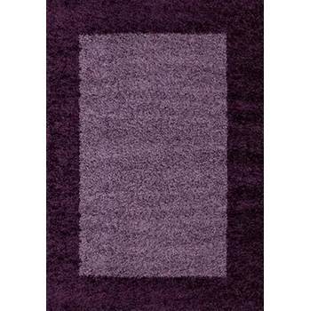 Koberec Ayyildiz Hali Kusový koberec LIFE SHAGGY 1503 Lila Rozměr 80x150 cm