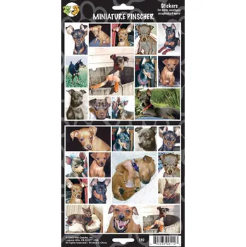 samolepka James & Steel,Samolepky trpasličí pinč