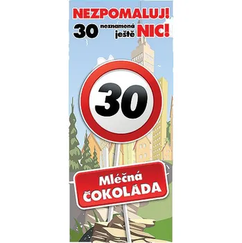 Čokoláda Čokoláda Vše nejlepší 30 - narozeniny