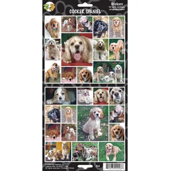 samolepka James & Steel,Samolepky kokršpaněl