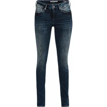 Dámské džíny Mavi jeans dámské super skinny džíny se zipem u kotníku ADRIANA modré Velikost: 25/32
