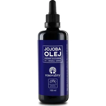 Tělový olej Renovality jojobový olej lisovaný za studena 100 ml