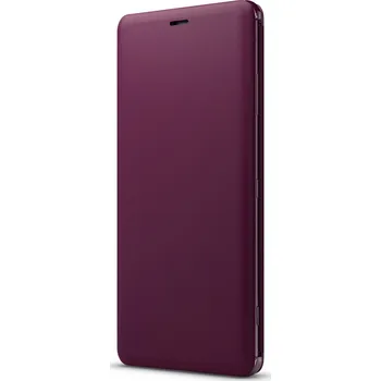 Pouzdro na mobilní telefon Recenze Sony SCSH70 pro Sony Xperia XZ3 červené