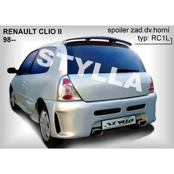 Tuning Stylla spoiler zadních dveří Renault Clio II (1998 - 2005)