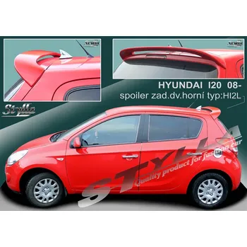 Auto-moto Stylla spoiler zadních dveří Hyundai i20 (2008 - 2014) - horní