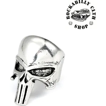 Prsten Prsten stříbrný Rocka Punisher Silver - 19mm
