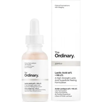 Pleťové sérum The ordinary Lactic Acid 10% + HA - Sérum s kyselinou mléčnou 10% + Kyselinou hyaluronovou 2% - ph 3,60-3,80 - 30 ml