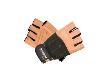 Fitness rukavice Madmax Clasic hnědé MFG248