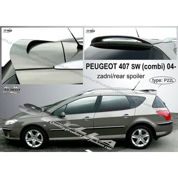 Auto-moto Stylla spoiler zadních dveří Peugeot 407 SW (combi)