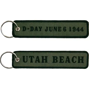 Přívěsek na klíče Fostex D-Day Utah Beach - olivový