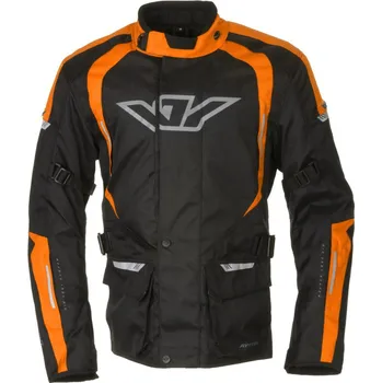 Moto bunda Ayrton Bruno černá/oranžová