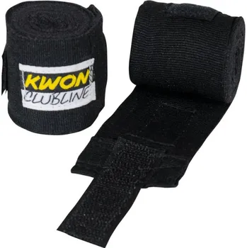 Chránič rukou KWON Bandáže Club Line černé - Prodloužená možnost vrácení zboží do 60 dní.
