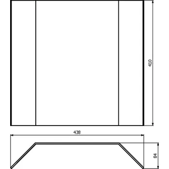 Krbová kamna NDV-000033 - AQUA17 - Sklo Aquaflam 17 PRIZMA (438x410)