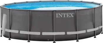 Bazén Intex Ultra Frame Pools Set 5,49 x 1,32 m + písková filtrace, schůdky, plachta, podklad