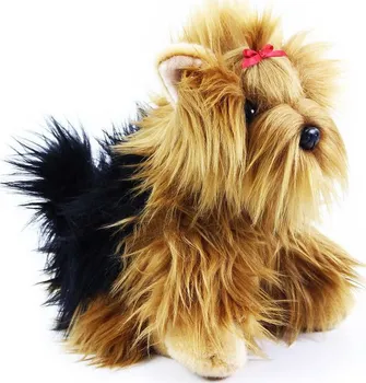 Plyšová hračka Rappa Plyšový pes jorkšír 27-30 cm