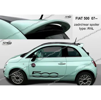 Auto-moto Stylla spoiler zadních dveří Fiat 500 (od 2007) - horní