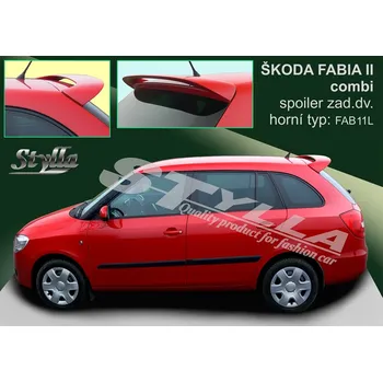 Tuning Stylla spoiler zadních dveří Škoda Fabia II Combi (2007 - 2015) - horní