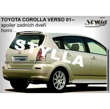 Auto-moto Stylla spoiler zadních dveří Toyota Corolla Verso (2004 - 2009)