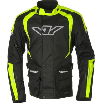 Moto bunda Ayrton Bruno černá/žlutá fluo