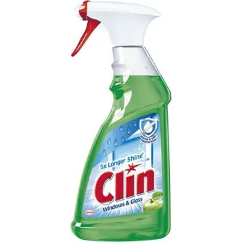 Čisticí prostředek na okna Prostředek čisticí Clin na sklo, 500 ml, Jablko