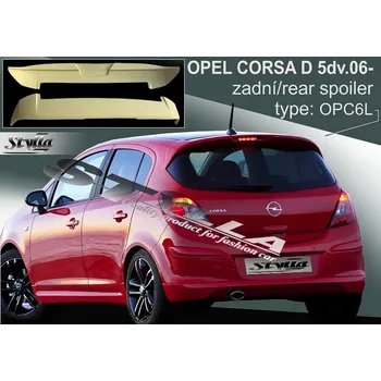 Auto-moto Stylla spoiler zadních dveří Opel Corsa D 5dv (2006 - 2014)