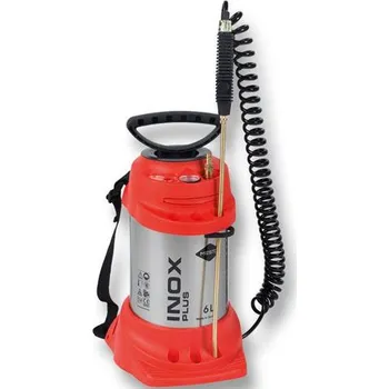Postřikovač Mesto Inox Plus 3595F nerezový tlakový postřikovač 6L, 6bar, 4.4kg, vhodný na stavbu (3595F)