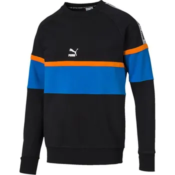 PUMA XTG Crew 577991-01 černá Pánská mikina PUMA XTG Crew 577991-01 černá