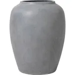 Váza na zem Broste RAY V.60cm šedá