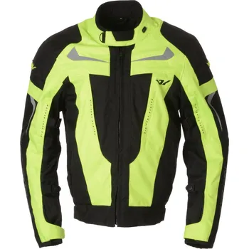 Moto bunda Ayrton Sting černá/žlutá/fluo
